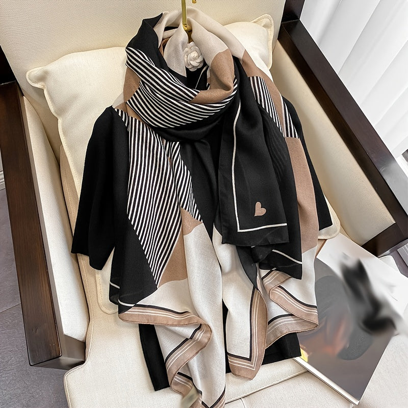 Women’s Winter Lightweight Silk-Like Scarf Shawl Wrap for Cold Weather