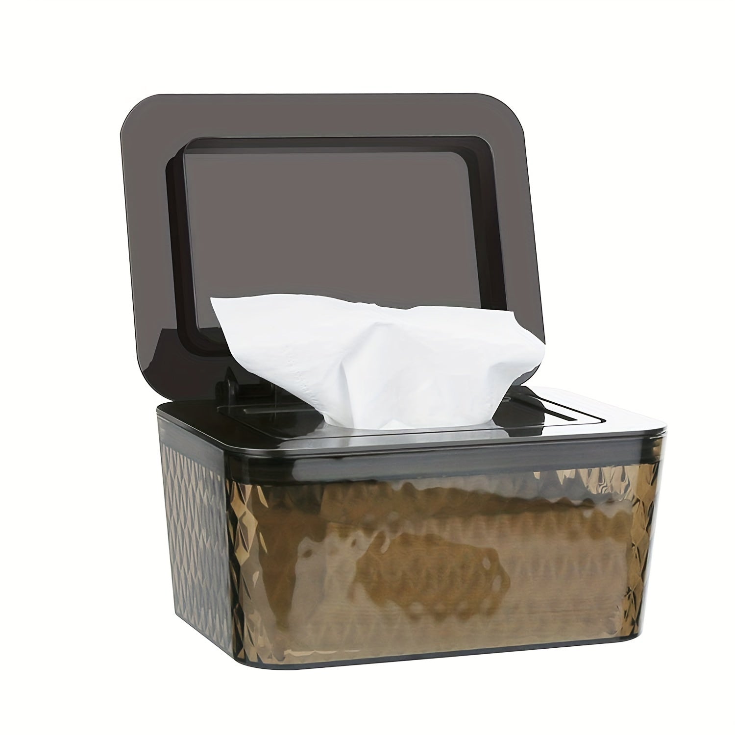 Adult Wipes Dispenser Refillable Box with Cover and Storage Container
