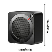 Compact Electric Heater 500W Ceramic Fast Heating Overheat Protection Safety Tilt