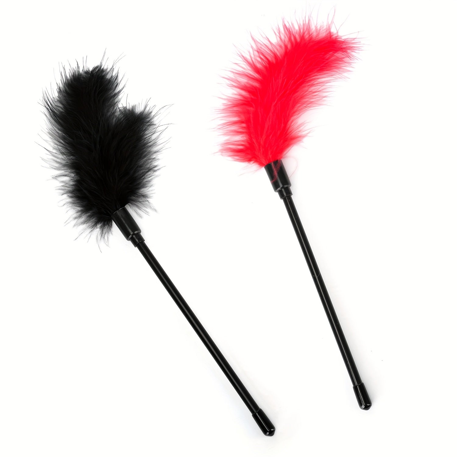 Adult Teasing Feather Stick Black Red Pink Sensual Flirt Sex Toy