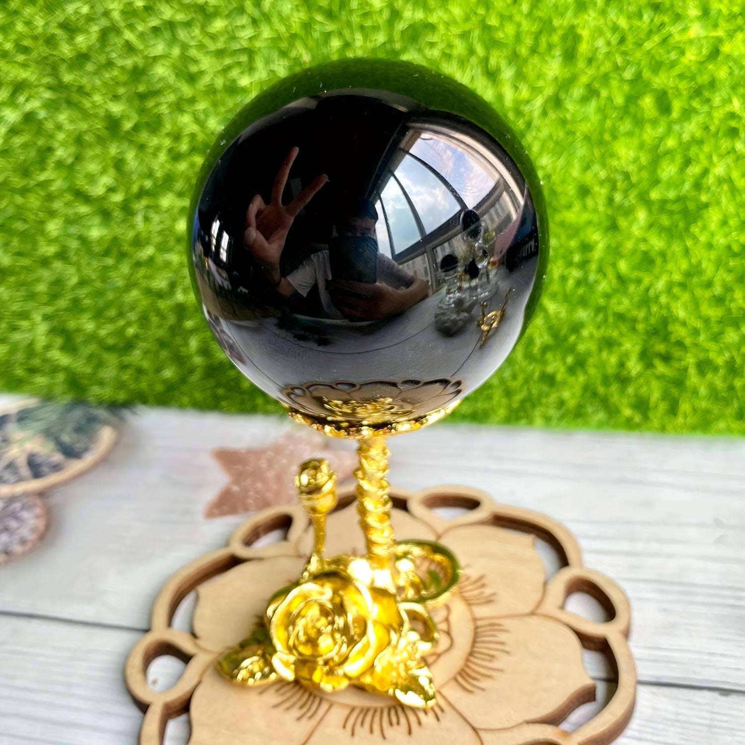 Uy bezaklari va sovgʻa gʻoyalari uchun qora obsidian kristall toʻplamlari