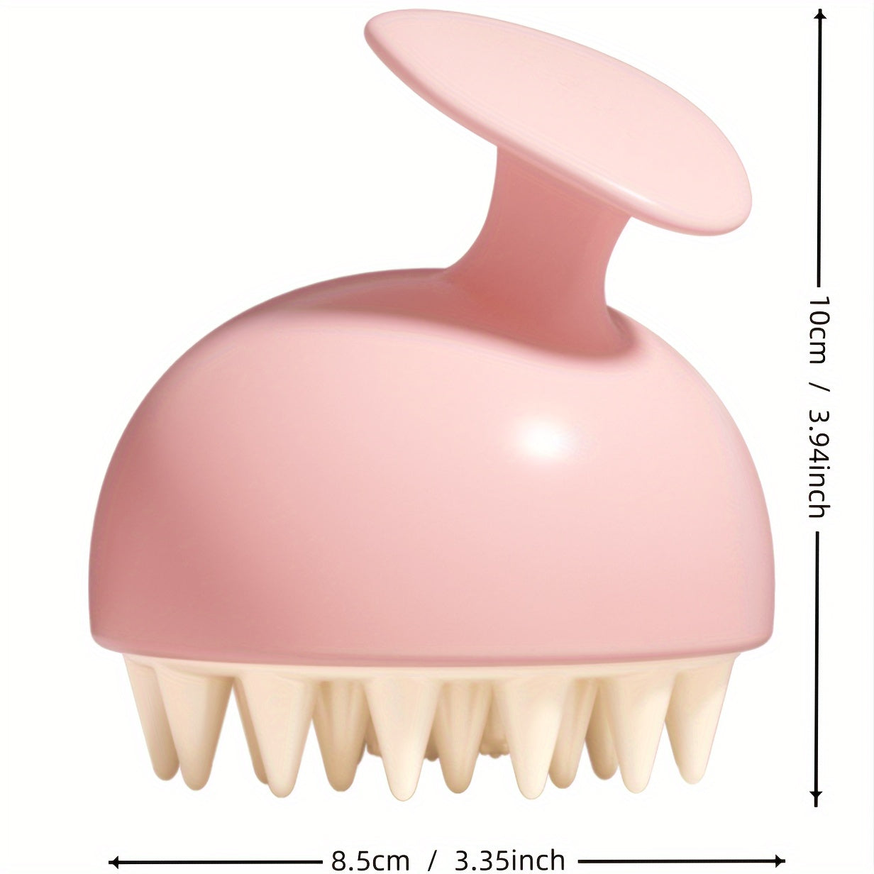 Ergonomik bosh massajchisi va ajratiladigan, oson tozalanadigan dizaynga ega shampun cho'tkasi chuqur tozalash va dam olish uchun.