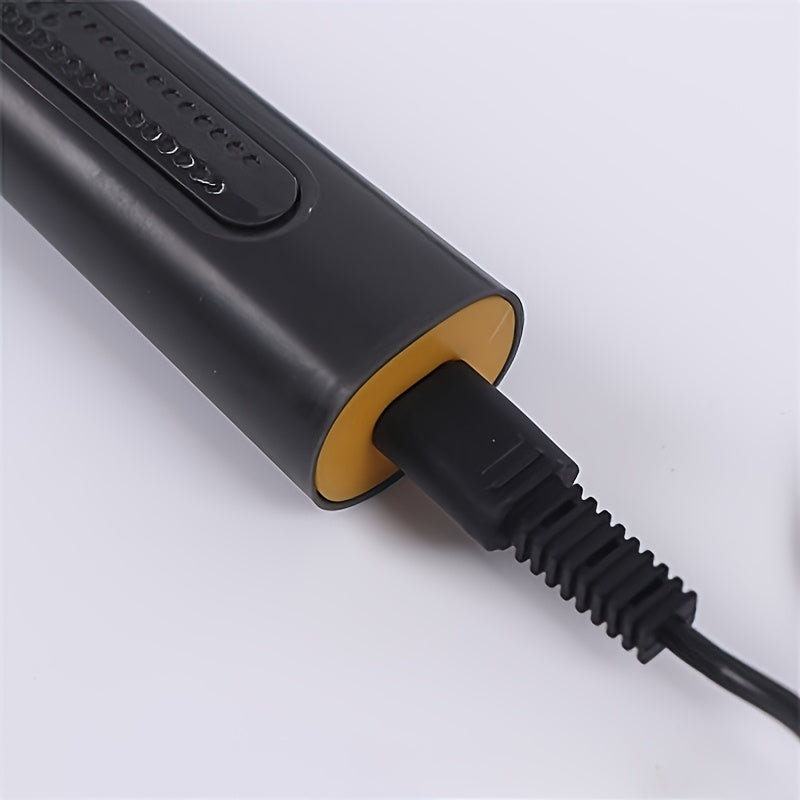 Men's Rechargeable Electric Shaver Trimmer with USB Charging and 3 Grooming Combs