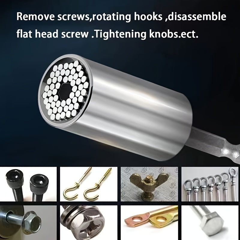 Универсальный набор торцевых ключей 7-19мм Hex многофункциональный набор головок