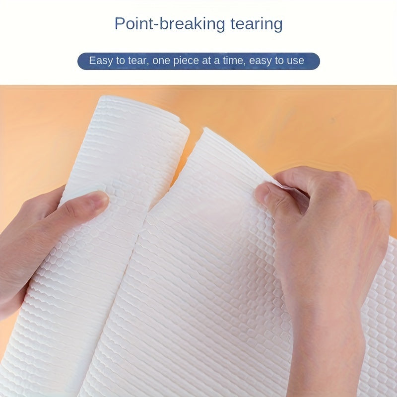 Bir martalik oshxona qog'oz sochiq ruli, yuviladigan ko'p maqsadli tozalash matosi