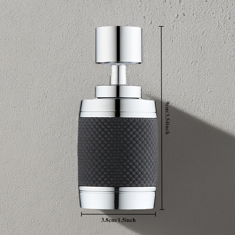 6-Piece Faucet Water Filter Set with 3-Speed Splash-Proof and 360-Degree Swivel