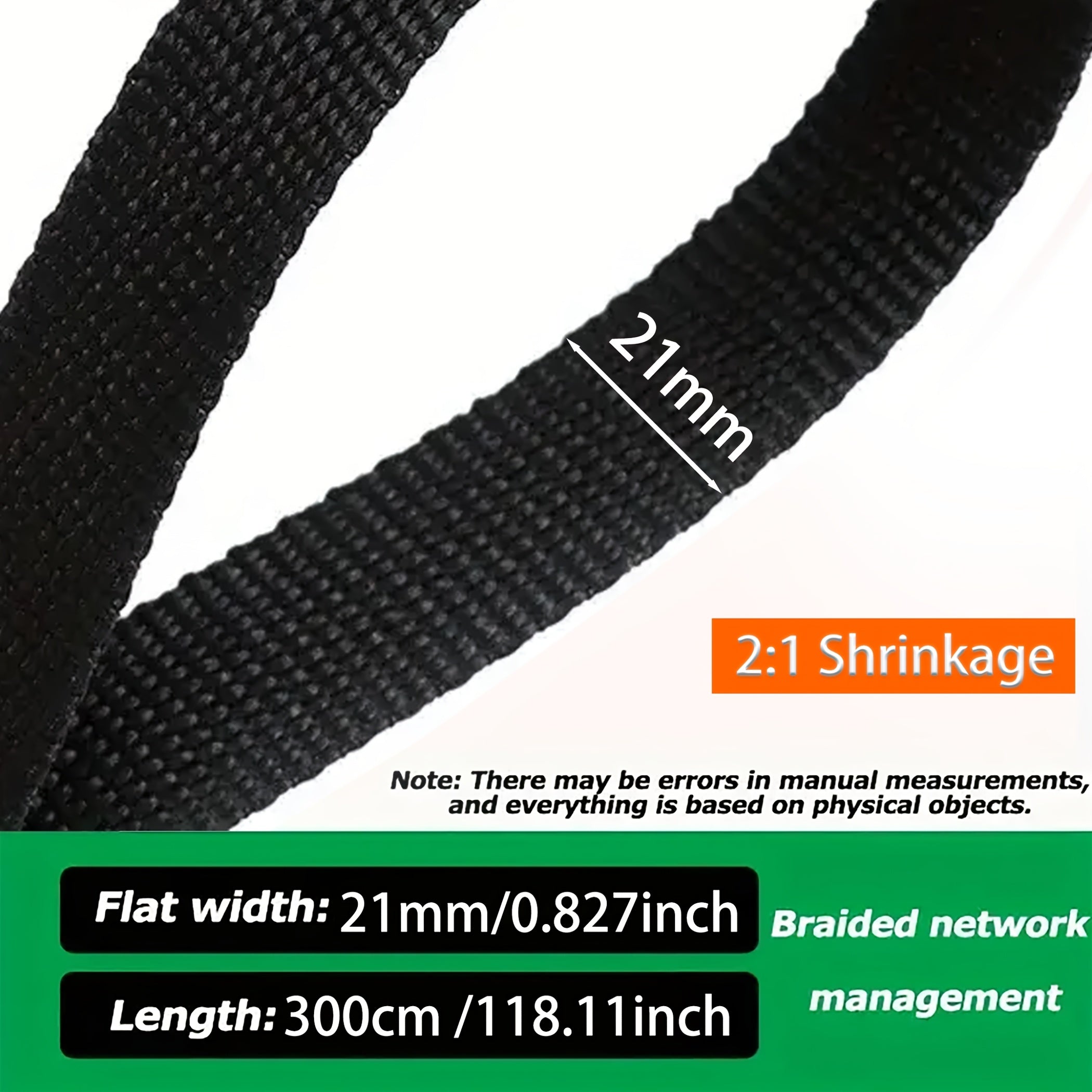 Труба для тепловой усадки длиной 3 метра, 13-50 мм, кабельный рукав, изолированная обмотка провода