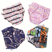 Cloth Diaper Training Underwear for Boys and Girls Leak-Proof Washable Urine Separation Pants
