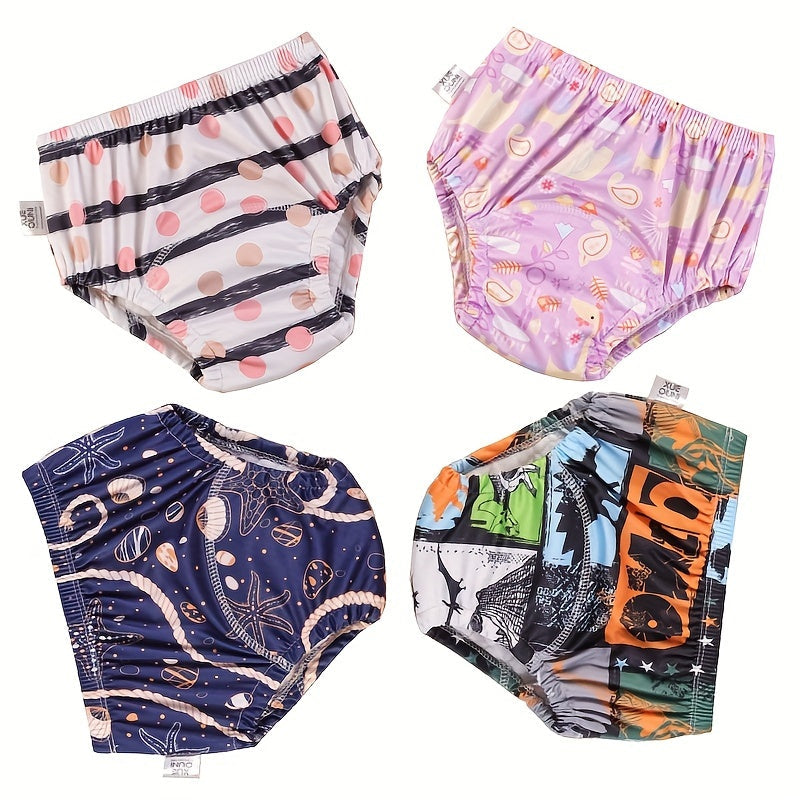 Cloth Diaper Training Underwear for Boys and Girls Leak-Proof Washable Urine Separation Pants