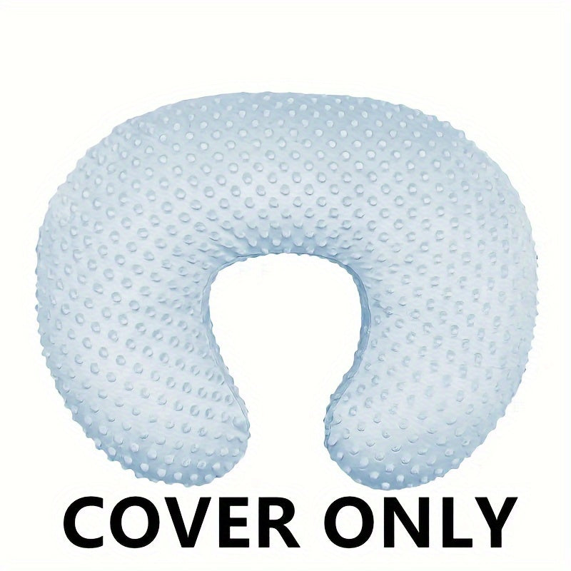 Minky Nursing Pillow Cover for Breastfeeding and Infant Comfort