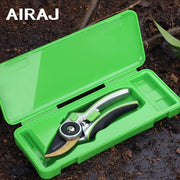 Pruning Shears Garden Hand Pruners with Sharp Steel Blades Ergonomic Trigger Heavy Duty