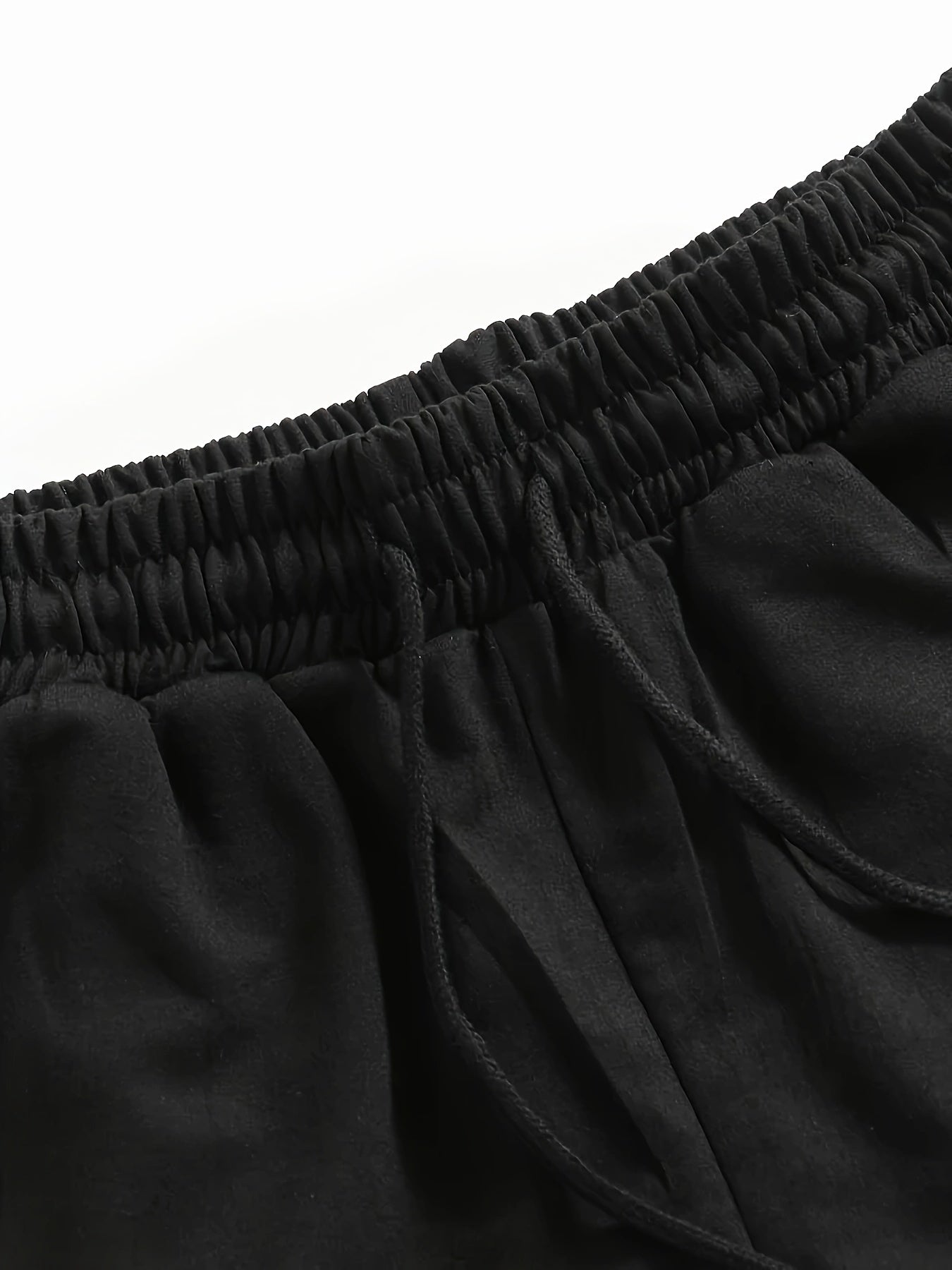 Men's Summer T-Shirt and Trousers Set Casual Letter Print Loose Fit Polyester