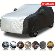 All Weather SUV Car Cover Outdoor Breathable Sun Snow Wind Protection