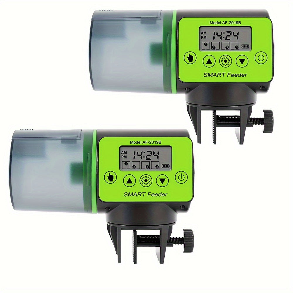 Automatic Fish Feeder with Smart Timer Large Capacity for Aquarium Tank 1-3 Pieces