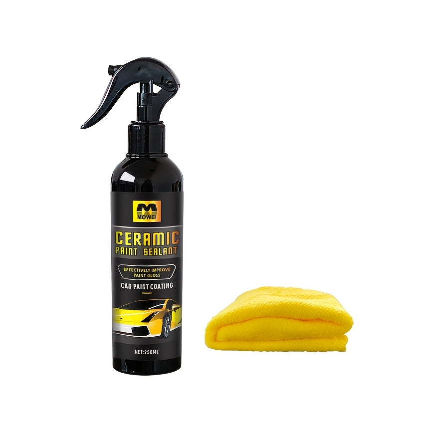 Car Ceramic Coating Hydrophobic Shine Long-Lasting Weather-Resistant