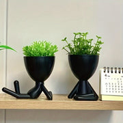 1 шт. креативных ваз и наборов цветов, ваза с искусственными цветами, горшки с искусственными суккулентами для украшения балконов, гостиных, обеденных столов, домашнего интерьера, торговых центров и витрин.