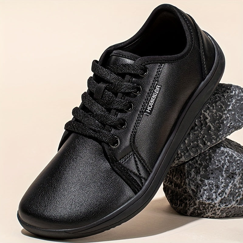 Minimalist Barefoot Sneakers for Men and Women with Wear-Resistant Rubber Sole and Breathable Microfiber Upper