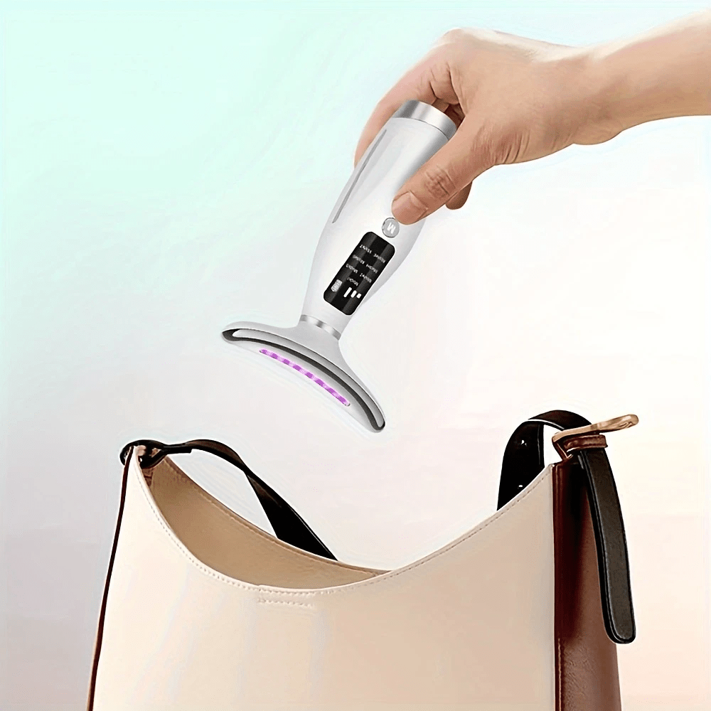 7-Рангли LED Юз Масажери, 4-ўлчамли функциялар билан, USB қайта зарядланадиган тері гўзаллиги ускуналари, юз ва тана учун