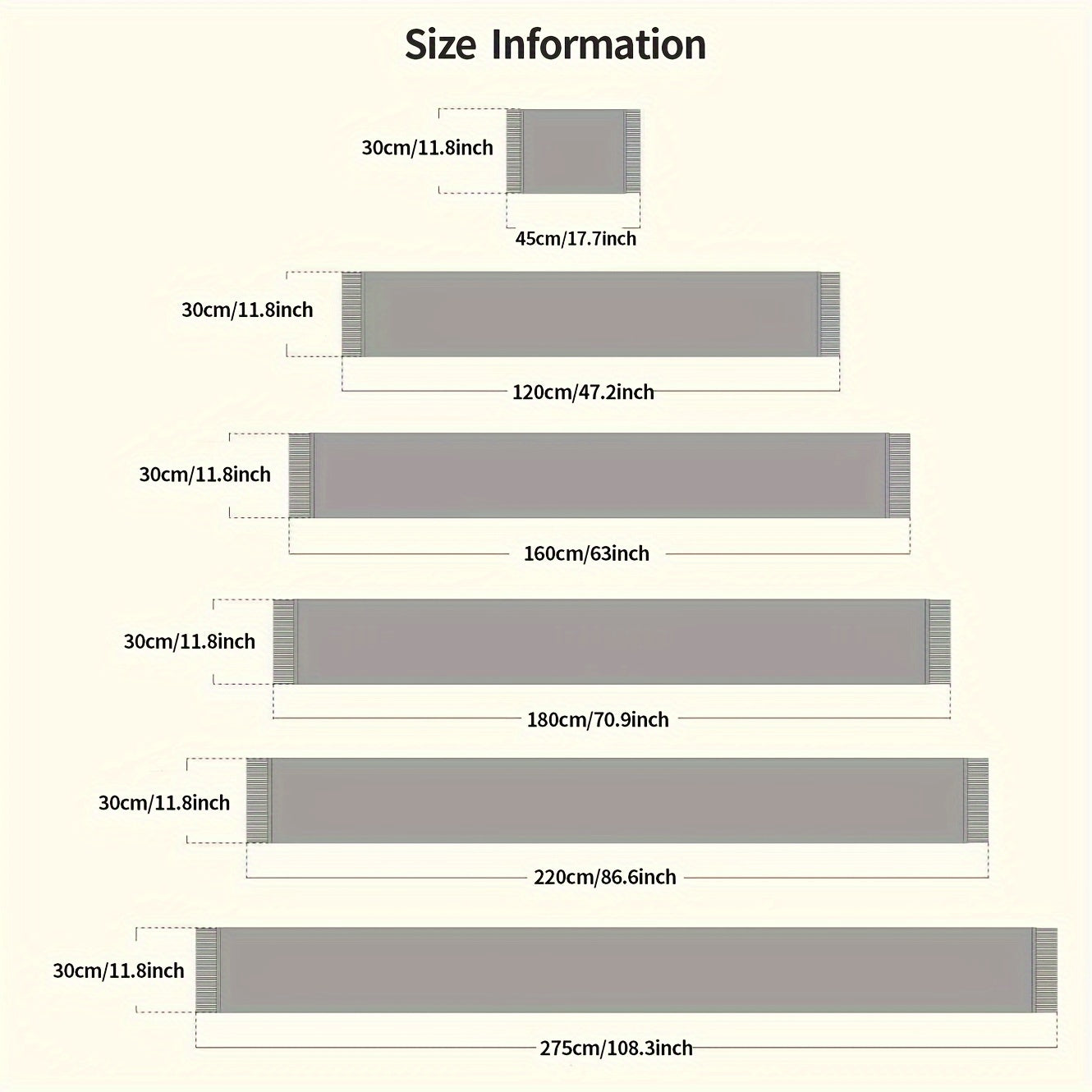 Paxta linnar chiziqli Boho tassel stol yurg'ichi to'ylar, bayramlar, ovqatlanish uchun
