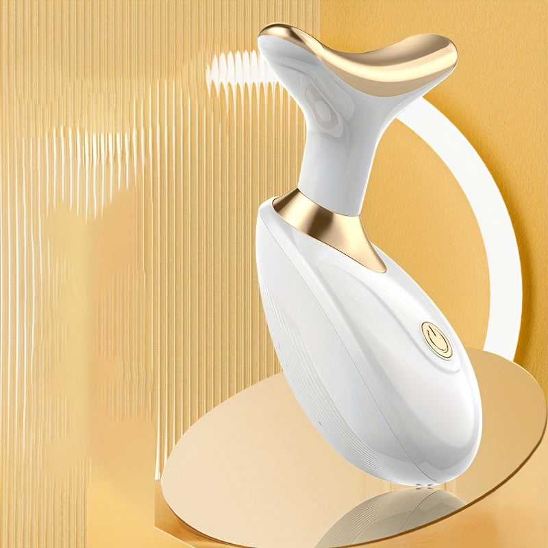 Портативный аккумуляторный массажер для лица и шеи для домашнего ухода за собой