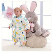 Kids Sleeping Bag 1.5 Tog with Animal Print and Split Legs for Boys and Girls