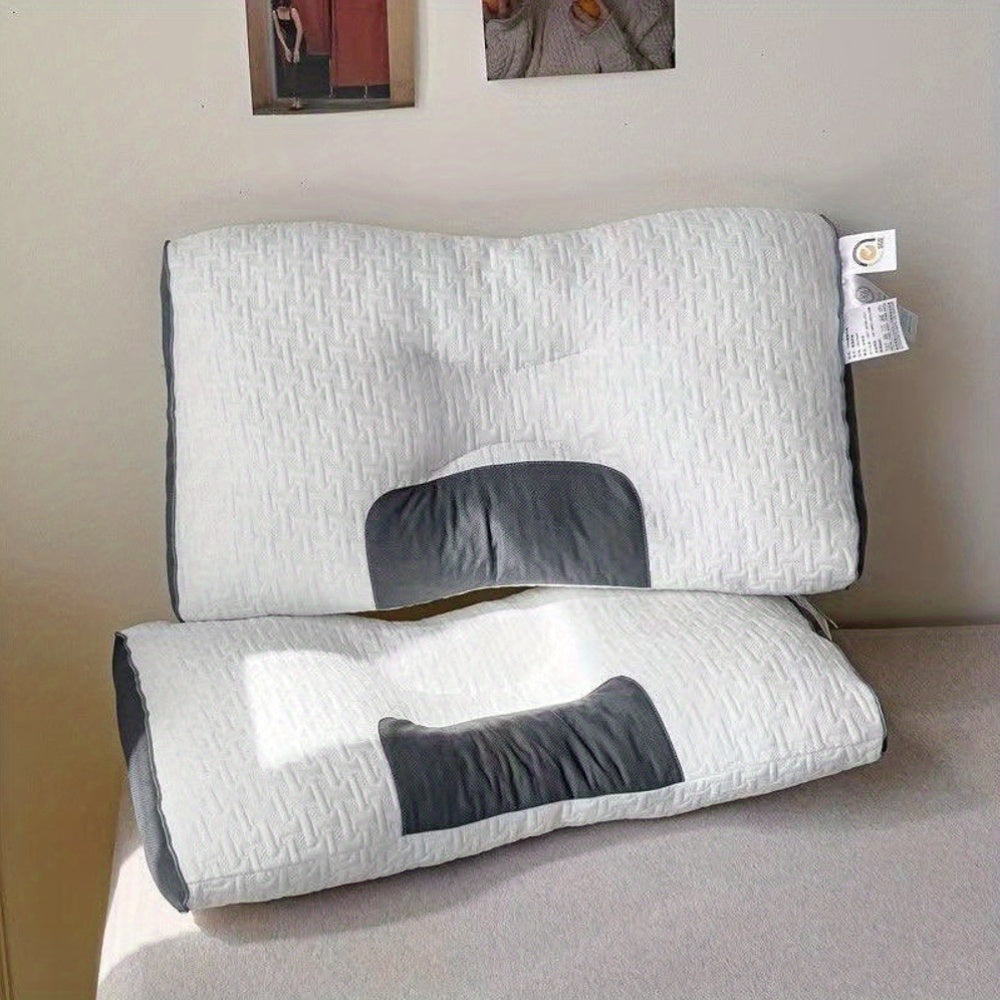 Yelka bo‘lagi uchun o‘rta qattiqlikdagi yostiq to‘plami, yon va orqa uxlovchilar uchun, barcha mavsumlar uchun xotira ko‘piri yoki polyester tolasi