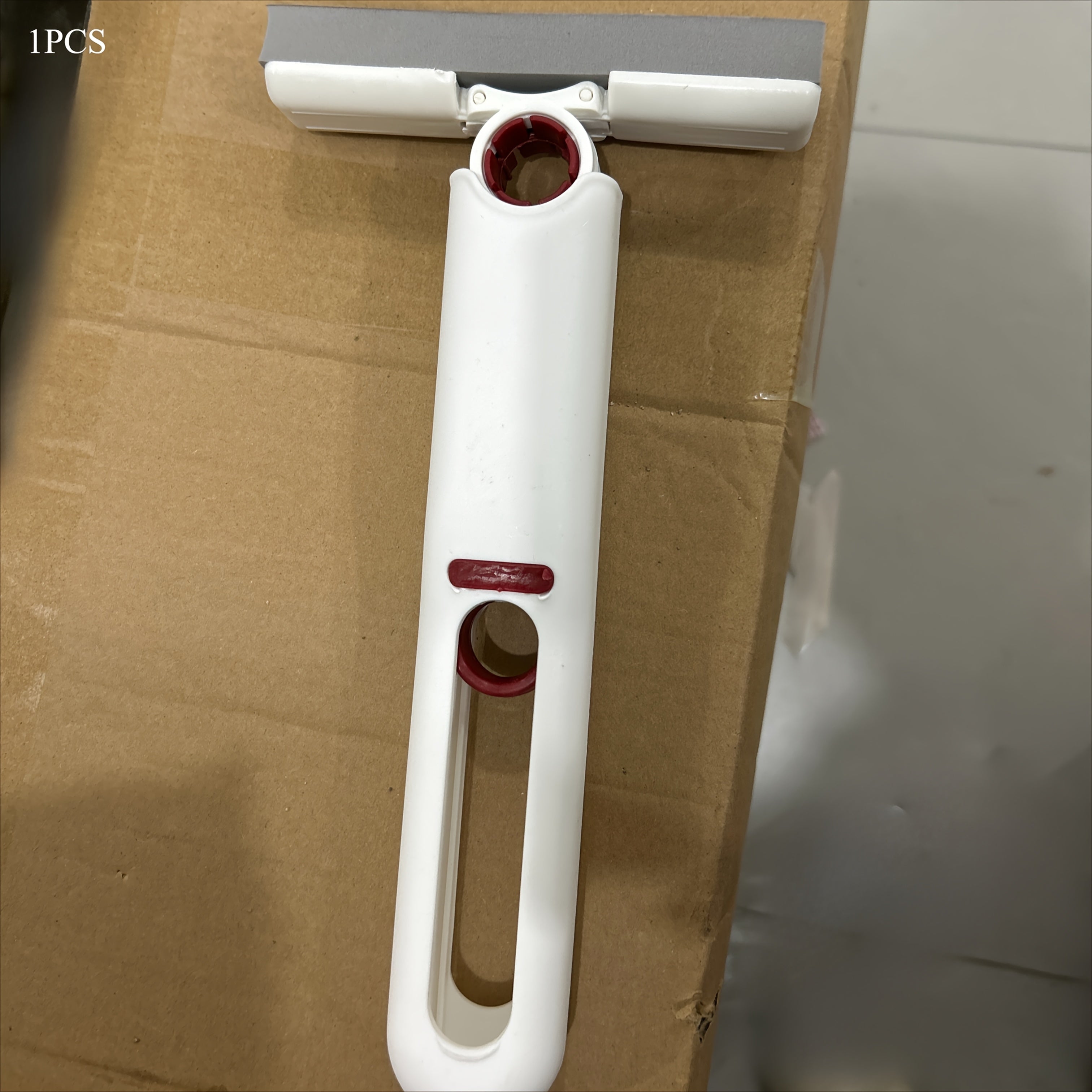 Mini Self-Squeezing Mop for Wet Dry Cleaning, Portable, Reusable Pads