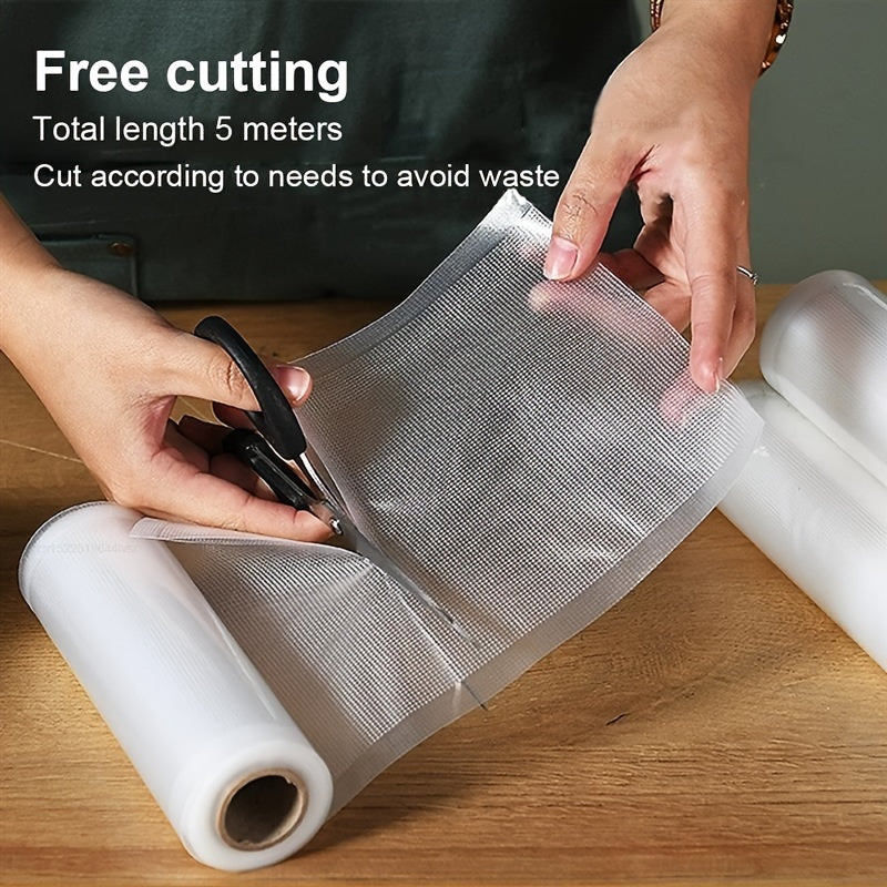 Vacuum Sealer Bags Set for Food Storage, Multiple Sizes, Kitchen Use