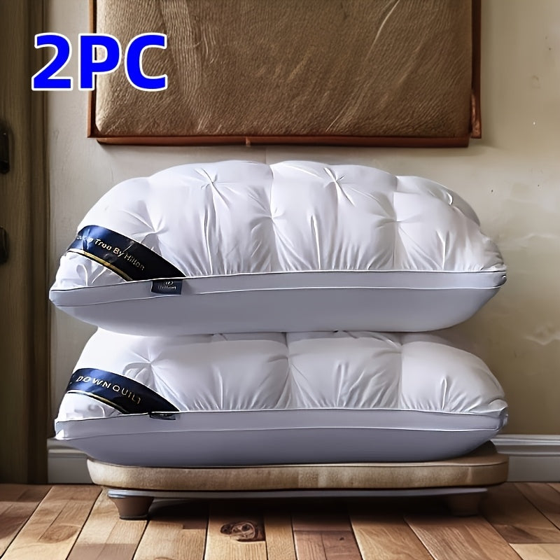 Hypoallergenic Pillows for Deep Sleep Neck Support 48x74 cm Cushions for All Seasons