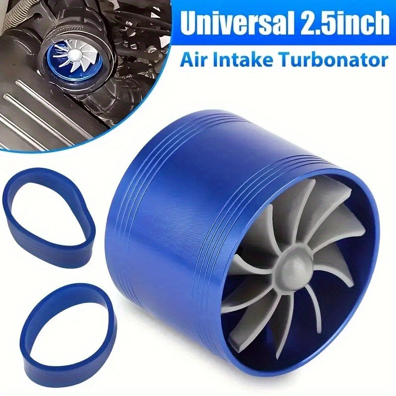 Adaptador de turbocompresor para SUV ahorro de combustible aleación de aluminio azul rojo