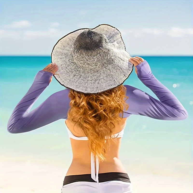 Ayollar uchun UV himoyali quyosh qoʻli bilan uzun qoʻlqopli shalvli yozda golf oʻynash uchun