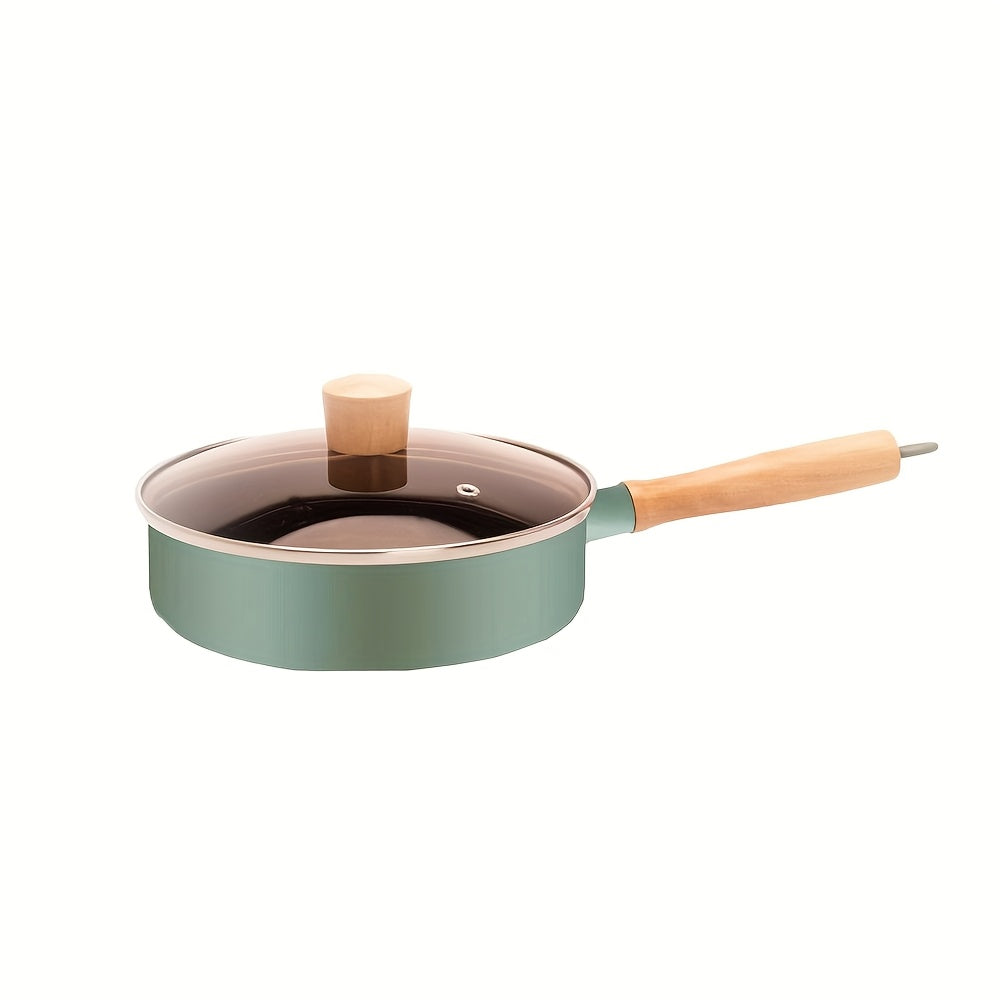 Qattiq yopishmaydigan qovurilgan pan, go'sht, tuxum va stir-fry uchun bir xilda issiqlik taqsimoti bilan - Oila pishirish ehtiyojlari va ko'p qirrali oshxona asoslari uchun ideal.