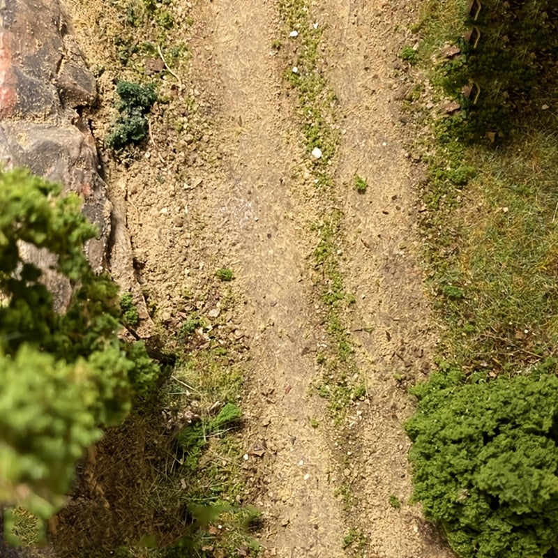 500ml Model Landshaft o'simliklarini ekish shisha, nozik tuzilishga ega o'tloq o'ti va gubka kukuni bilan, o'z qo'lingiz bilan joylashish va miniatyura sahnalar uchun