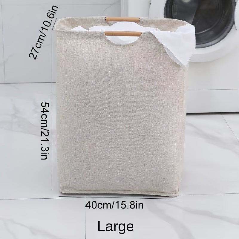 Cesta de lavandería plegable impermeable de gran capacidad para ropa y juguetes