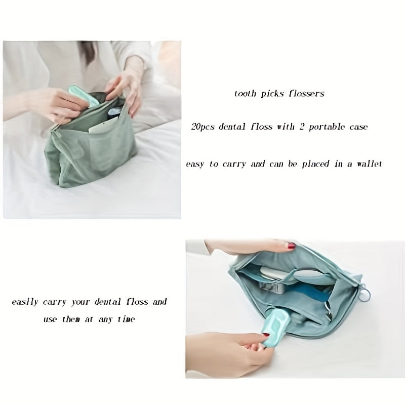 Disposable Dental Floss Rods Sterile Polymer Superfine Floss for Teeth Cleaning