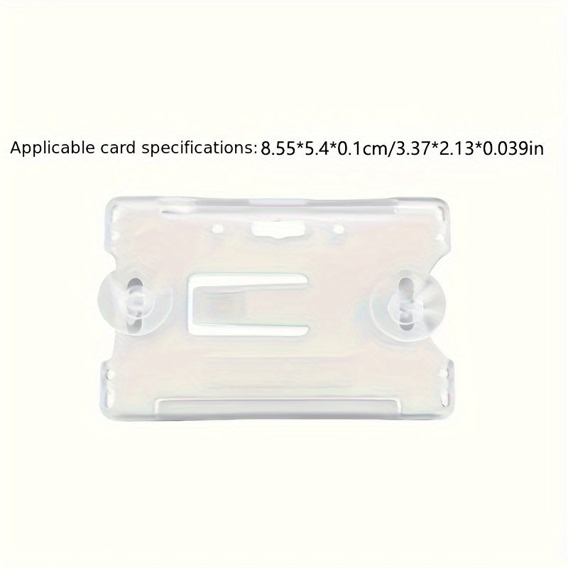 Car Windshield Card Holder Front Window RFID Security Gate Durable ID Organizer