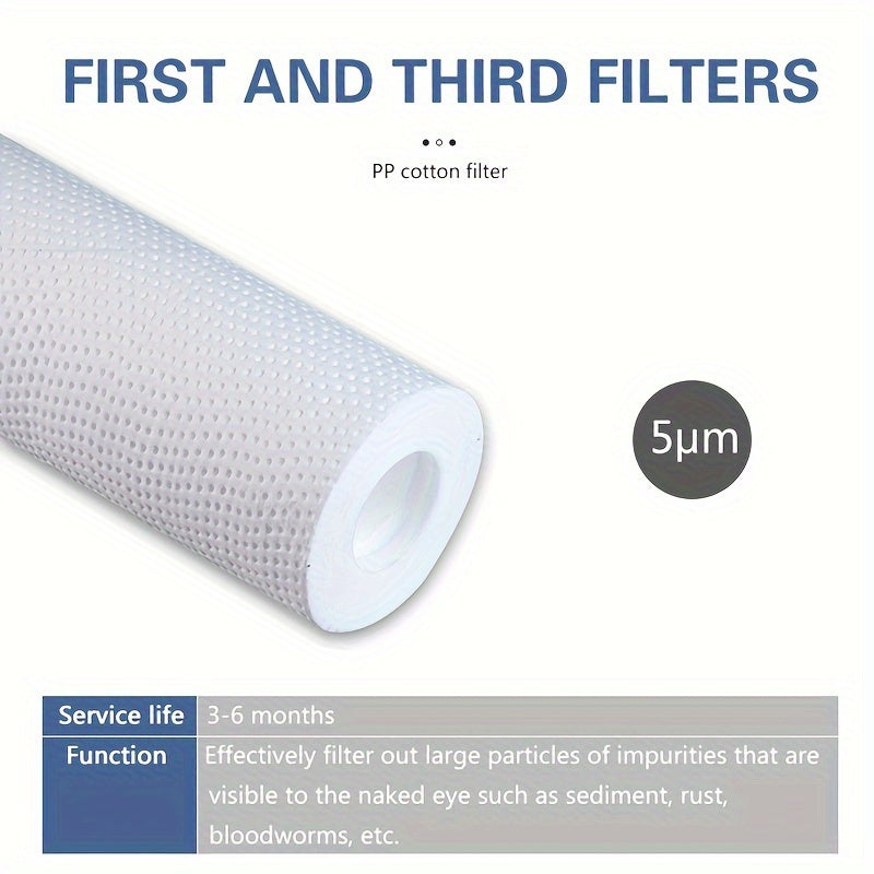 Uy Suv Tozalagich, Teskari Osmos bilan, To'g'ridan-to'g'ri Ichish Uchun Sof Suv Mashinasi, Oqava Suv Uchun Old Filtr, Qattiq Suvni Tozalovchi, Oila Gadjetlari - 1 Dona