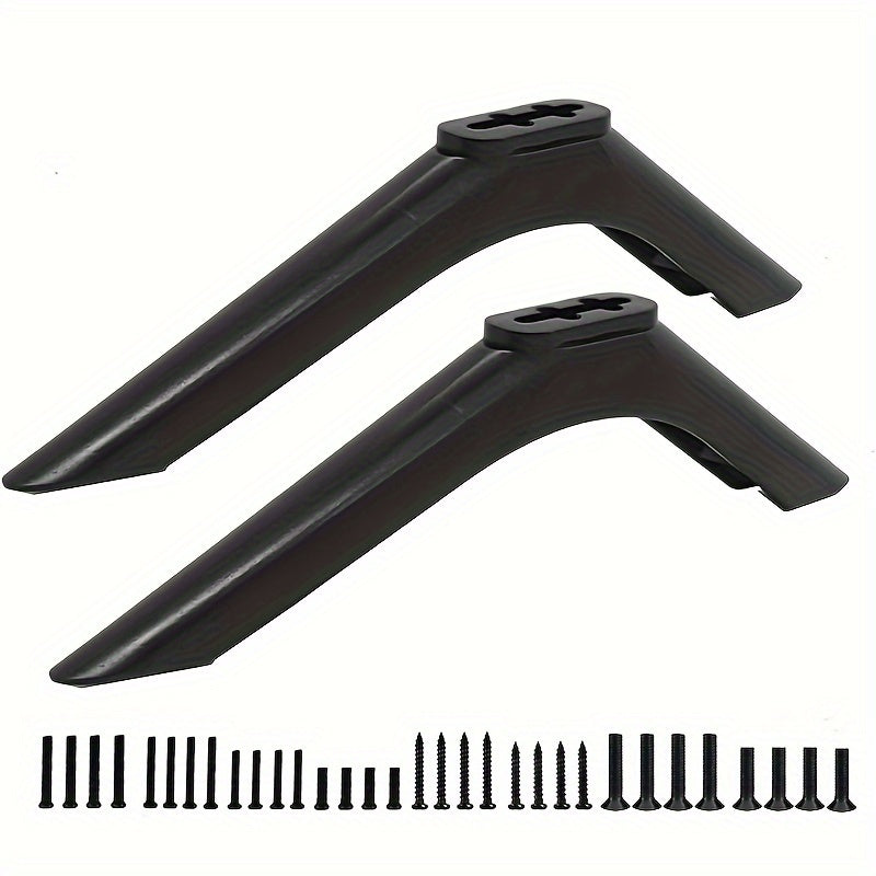 Easy To Install TV Stand Legs for Smart TVs 19-55 Inches with Screwdriver Base