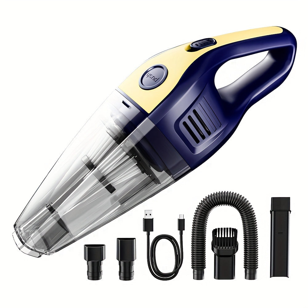 Handheld Cordless Wet Dry Vacuum Cleaner for Home Car Rechargeable Compact