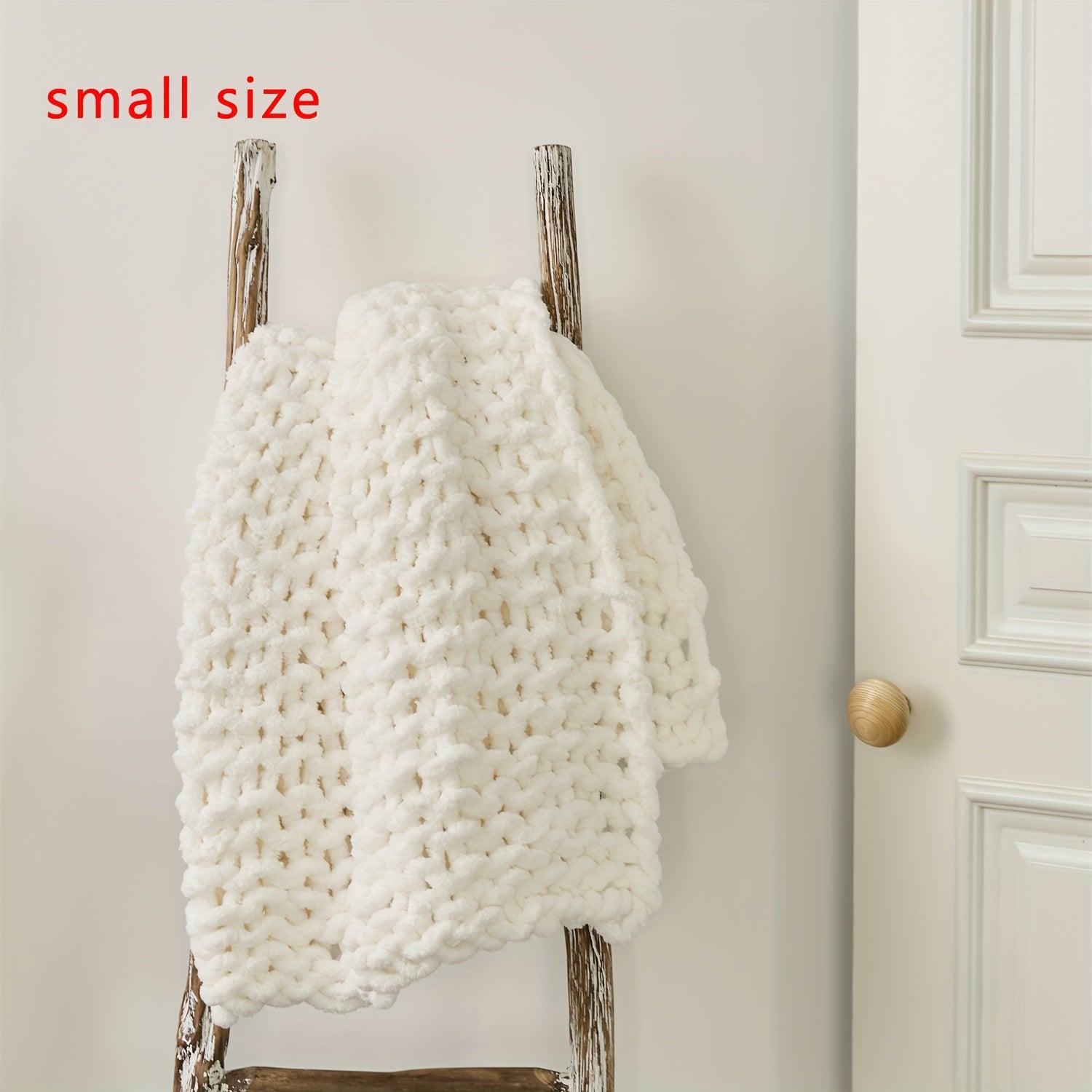 Ручная работа: плед из шенилла, мягкий и уютный, толстый вязаный плед для дивана, офиса, кровати, кемпинга или путешествий. Идеальный подарок на день рождения, Рождество или праздник для мальчиков, девочек и взрослых. Добавляет уют в любой интерьер.