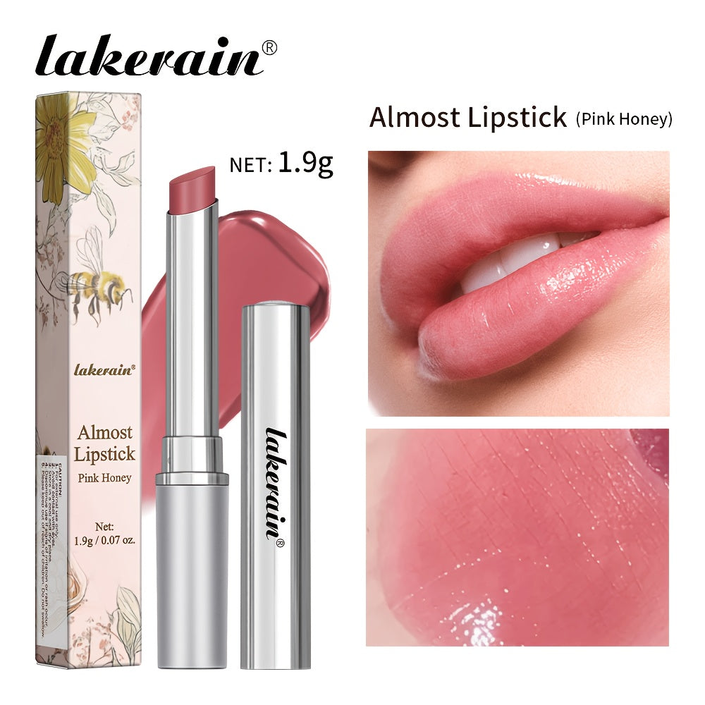 Bálsamo labial con tono rosa, hidratante y de cobertura modulable para todo tipo de piel