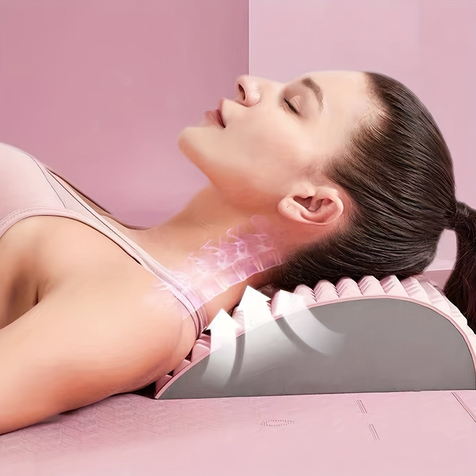 Lumbar Spine Massage Device for Back Pain Relief and Posture Correction