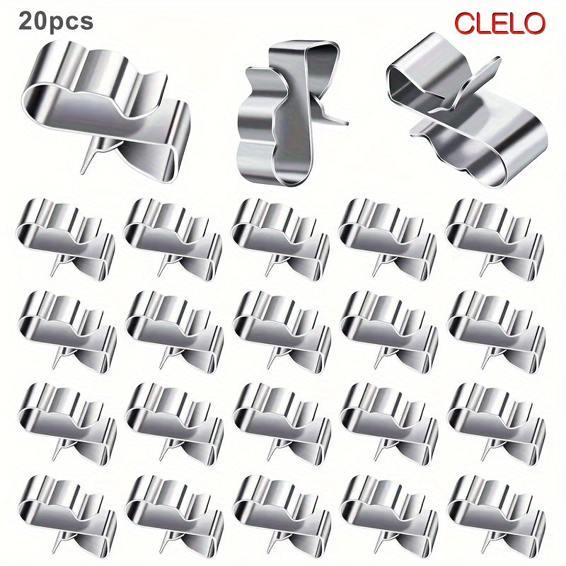 Stainless Steel Trailer Wire Clips Auto Boat Trailer Cable Clips Replacement Parts