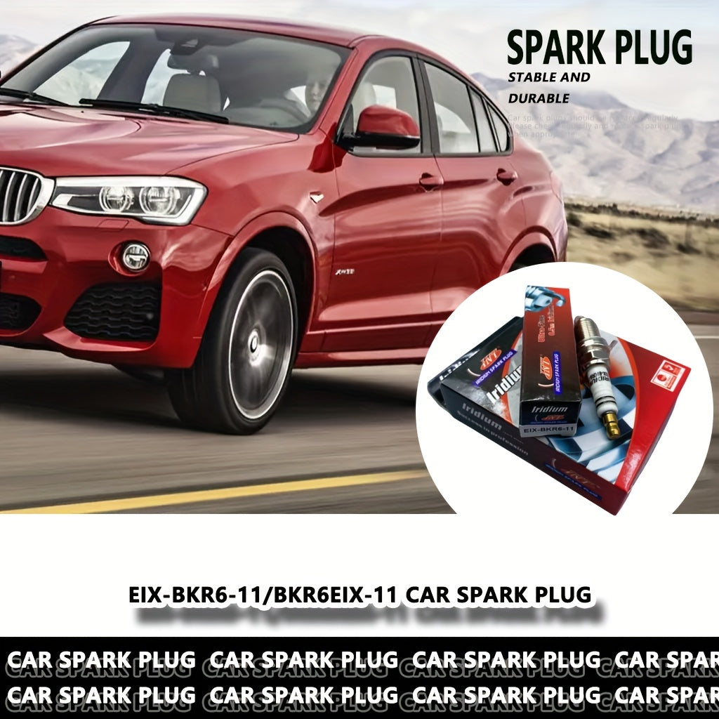 4 шт. свечей зажигания BKR6EIX-11 для автомобильных двигателей, высокая производительность, совместимы с несколькими моделями