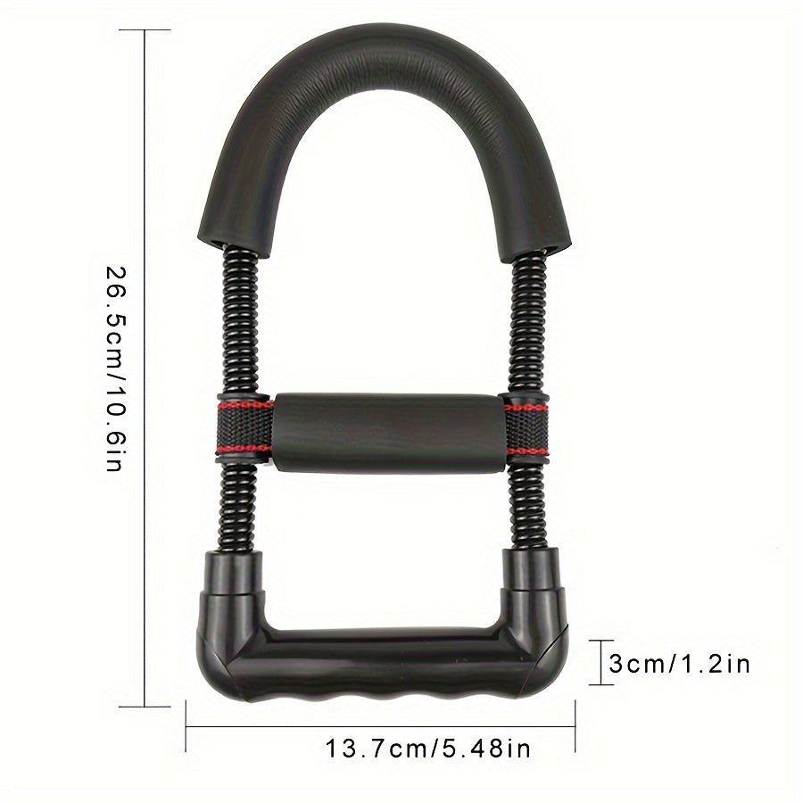 Wrist Strengthener Hand Grip Forearm Exercise Equipment Black PP