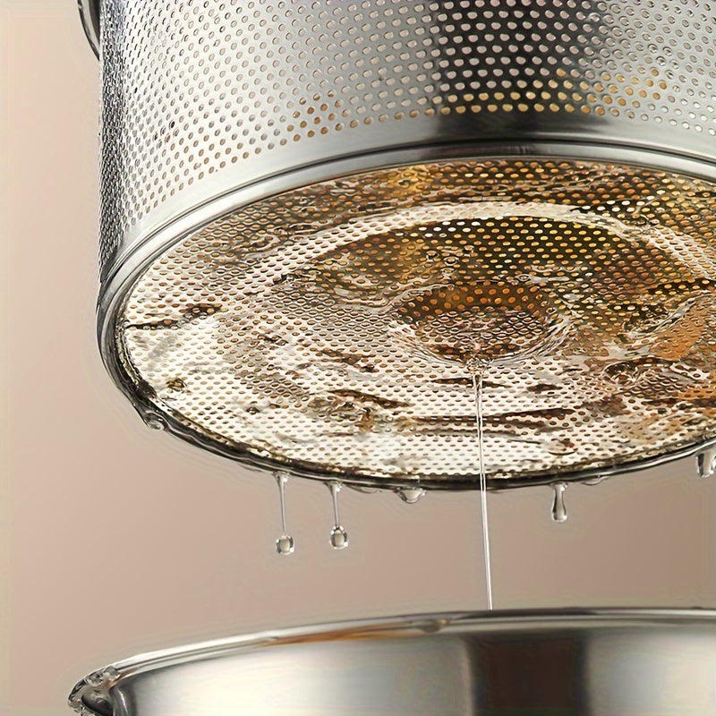 Stainless Steel Deep Fryer with Basket for Fish and Fries Camping Induction Compatible