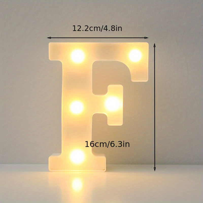 LED Alphabet Letter Lights for Home Decor Wedding Birthday Christmas Party