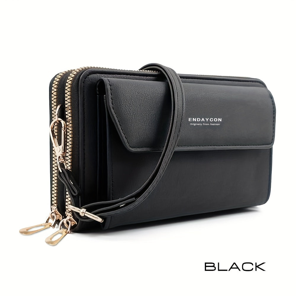 Women's Crossbody Bag with Large Capacity Adjustable Strap Card Holder Phone Pouch Lightweight