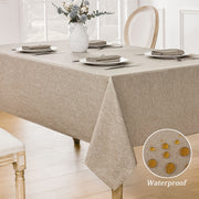 Polyester Modern Tablecloth for Dining Room Decor