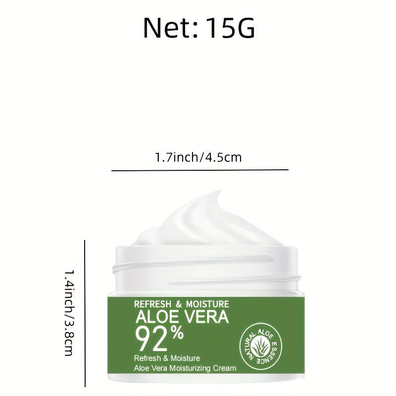 Women Dry Skin Aloe Vera Face Moisturizing Cream Hypoallergenic